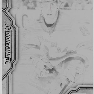 Vinni Lettieri 2018-19 Compendium Printing Plate 1/1 Hockey Card #271