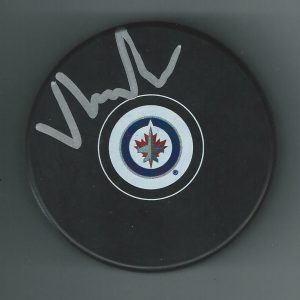 Ville Heinola Signed Winnipeg Jets Puck
