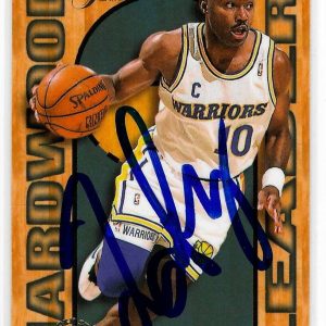 Tim Hardaway Signed 1995/96 Flair Card #9