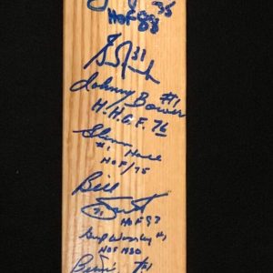 NHL Legends Signed Northland Goalie Stick Beckett COA Signed by 23 + HOF'ers