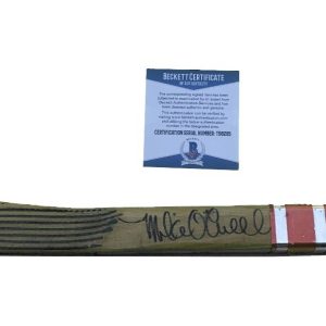 Mike O'Connell Signed Detroit Red Wings Game Issued Louisville Stick Beckett COA