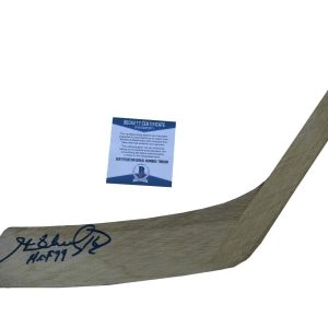 Henri Richard Signed Montreal Canadiens Vintage Jr. Sher-Wood Stick Beckett COA