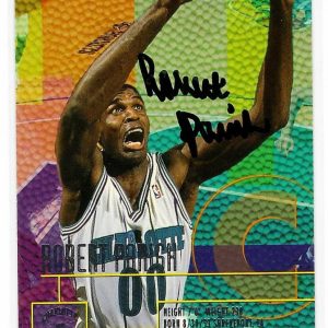 Robert Parish Signed 1995/96 Fleer Card #20