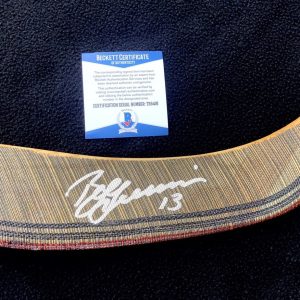 Bill Guerin Signed New Jersey Devils Louisville Stick Beckett COA Wild Oilers