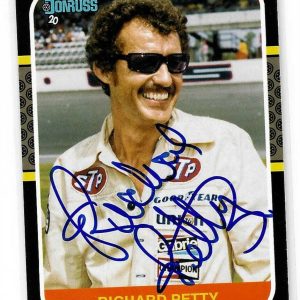 Richard Petty Signed 2020 Donruss Racing Card #129 NASCAR
