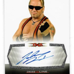 Johnny Devine 2008 Tristar WWE Cross The Line TNA Inscribed Autograph Card C-JD