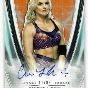 Candice LeRae 2020 Topps Undisputed WWE Orange Autograph Card A-CL 11/99
