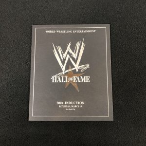 WWE HOF Class Of 2004 Program Completely Signed By 9 JSA LOA COA WWF Pete Rose