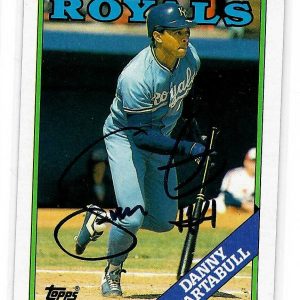 Danny Tartabull Signed 1988 Topps Card #724 Kansas City Royals