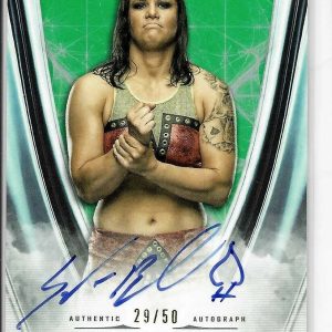 Shayna Baszler 2020 Topps WWE Undisputed Authentic Autograph Card A-4HW 29/50