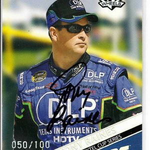 Tony Raines Signed 2007 Wheels High Gear Card #M31 NASCAR 050/100
