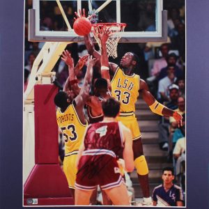 LSU Shaquille O'Neal Authentic Signed 16x20 Matted Photo BAS Witnessed #WP79158