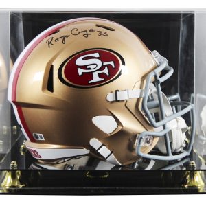49ers Roger Craig Signed Full Size Speed Rep Helmet W/ Case BAS Witnessed