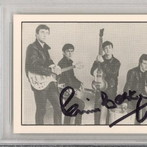 1992 American Images Pete Best The Beatles Original Signed PSA DNA COA Autograph