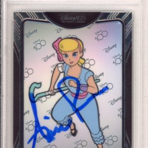 2023 KAKAWOW DISNEY 100 CHROME TOY STORY SIGNED BO PEEP ANNIE POTTS PSA DNA COA