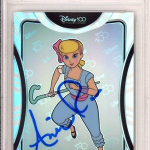 2023 KAKAWOW DISNEY 100 SILVER TOY STORY SIGNED BO PEEP ANNIE POTTS PSA DNA COA