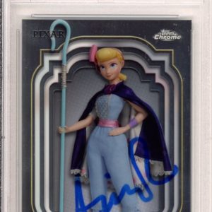 2024 DISNEY TOPPS CHROME TOY STORY SIGNED BO PEEP ANNIE POTTS PSA DNA AUTOGRAPH