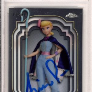 2024 TOPPS CHROME DISNEY TOY STORY SIGNED BO PEEP ANNIE POTTS PSA DNA AUTOGRAPH