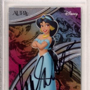 2025 KAKAWOW DISNEY AURA PRINCESS JASMINE ALADDIN SIGNED LEA SALONGA PSA DNA COA