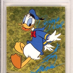 2019 UPPER DECK DISNEY DONALD DUCK SIGNED TONY ANSELMO PSA DNA COA AUTOGRAPH