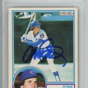 1983 OPC O-PEE-CHEE RYNE SANDBERG SIGNED HOF ROOKIE CARD PSA DNA COA AUTOGRAPH