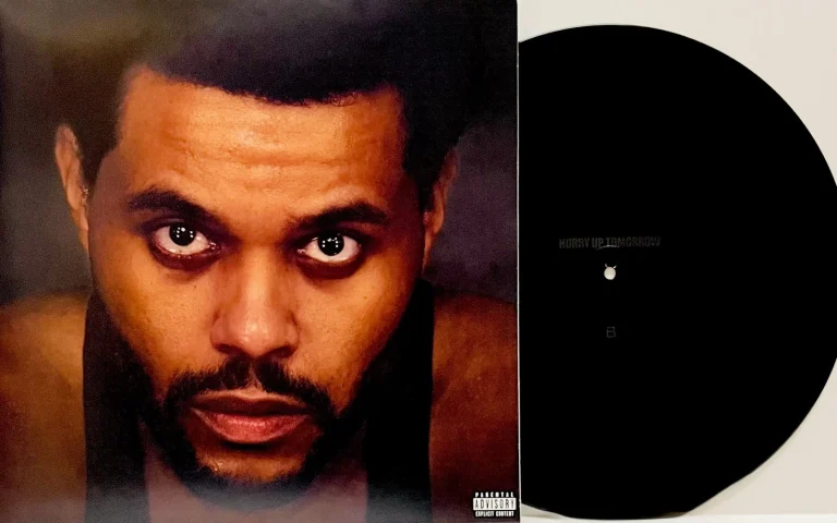 THE WEEKND Signed Autograph LP Insert 