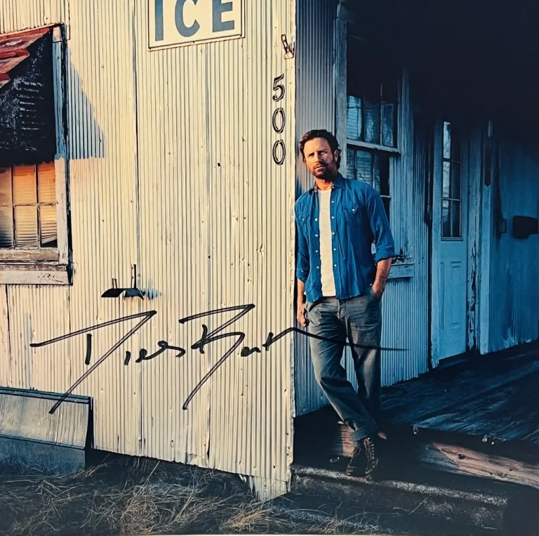 DIERKS BENTLEY Signed Autograph LP Insert 