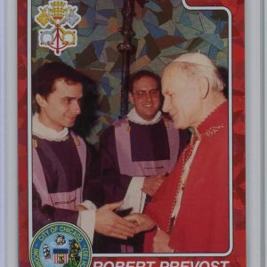 2025 GAS Trading Cards Pope Leo XIV Rookie Card RC Robert Prevost #'d 90/100