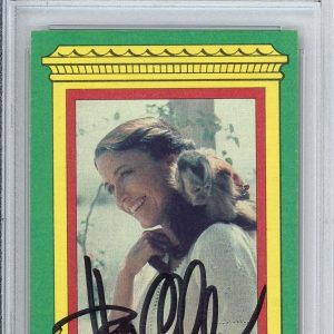 1981 Topps Indiana Jones Karen Allen SIGNED Card Marion Ravenwood #3 PSA DNA COA