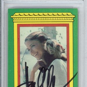 1981 Topps Indiana Jones Karen Allen SIGNED #3 Card Marion Ravenwood PSA DNA COA