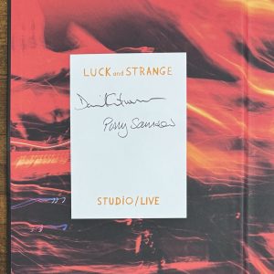 David Gilmour SIGNED BOOK Luck & Strange UK First Edition Hardcover Autograph