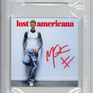 SIGNED Machine Gun Kelly Americana CD Cover Album Art Card PSA DNA COA Autograph