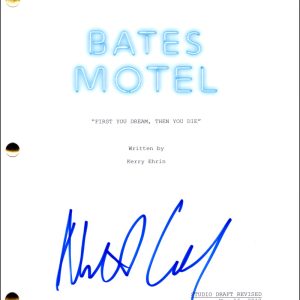 Nestor Carbonell Signed Autograph Bates Motel Full Pilot Script Screenplay Alex