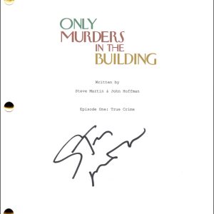 Steve Martin Signed Autograph Only Murders In the Building Pilot Script JSA COA