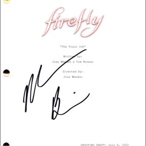 Morena Baccarin Signed Autograph Firefly Pilot Script Screenplay - Inara Serra