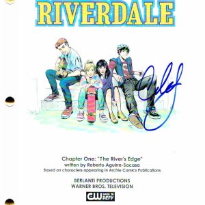 COLE SPROUSE SIGNED AUTOGRAPH - RIVERDALE PILOT EPISODE SCRIPT - LILI REINHART