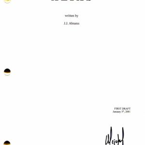 MICHAEL VARTAN SIGNED AUTOGRAPH - ALIAS FULL PILOT SCRIPT - NEVER BEEN KISSED