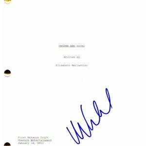 MAX GREENFIELD SIGNED AUTOGRAPH - NEW GIRL PILOT SCRIPT -SCHMIDT ZOOEY DESCHANEL