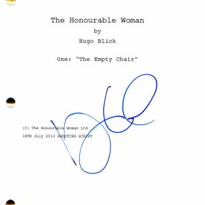 MAGGIE GYLLENHAAL SIGNED AUTOGRAPH - THE HONORABLE WOMAN FULL PILOT SCRIPT