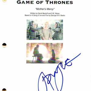 JONATHAN PRYCE SIGNED AUTOGRAPH - GAME OF THRONES MOTHER'S MERCY EPISODE SCRIPT