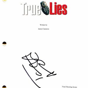 TOM ARNOLD SIGNED AUTOGRAPH - TRUE LIES FULL MOVIE SCRIPT - JAMIE LEE CURTIS
