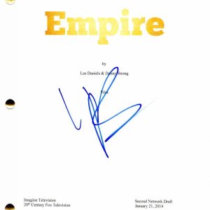 BRYSHERE GRAY SIGNED AUTOGRAPH - EMPIRE FULL PILOT SCRIPT - TERRENCE HOWARD