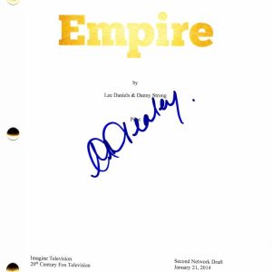 GRACE GEALEY BYERS SIGNED AUTOGRAPH - EMPIRE FULL PILOT SCRIPT - TERRENCE HOWARD