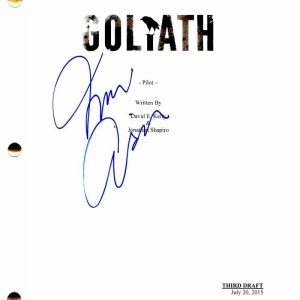 NINA ARIANDA SIGNED AUTOGRAPH - GOLIATH FULL PILOT SCRIPT - BILLY BOB THORNTON