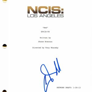 CHRIS O'DONNELL SIGNED AUTOGRAPH - NCIS: LOS ANGELES EPISODE SCRIPT - LL COOL J