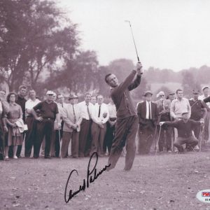 ARNOLD PALMER SIGNED AUTOGRAPH 8x10 PHOTO - MASTERS CHAMPION, GOLF BIG 3, PSA