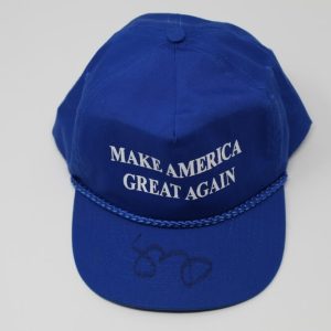 MIKE PENCE SIGNED AUTOGRAPH HAT - DONALD TRUMP MAKE AMERICA GREAT AGAIN MAGA