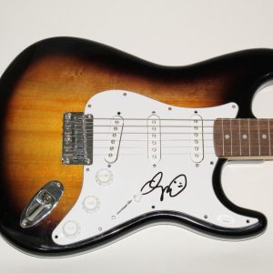 ADAM SANDLER SIGNED AUTOGRAPH FENDER BRAND ELECTRIC GUITAR THE HANUKKAH SONG JSA