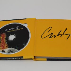 DALE CHIHULY SIGNED AUTOGRAPH "CHANDELIERS AND TOWERS " BOOK - VERY RARE!