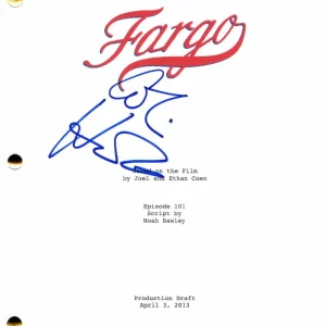 COLIN HANKS SIGNED AUTOGRAPH FARGO FULL PILOT SCRIPT - DEXTER TOM MARTIN FREEMAN